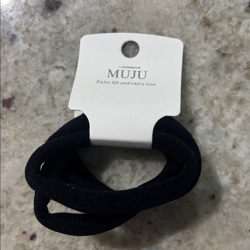 Hair Ties Bundle – 20 Packs of 5 Black Hair Elastics Each